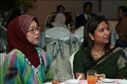 Mrs Kartini & Mrs Jeya at the Dinner
